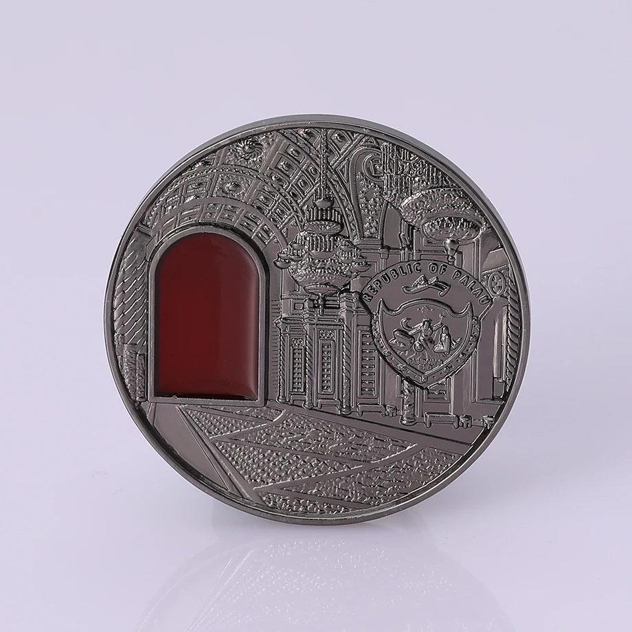 Wholesale Copper and Silver Dollar Pure Brass Foreign Morgan New Souvenir Silver Metal Euro Coins details