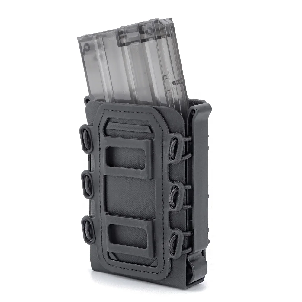 Tactical 5.56 Fast Mag Magazine Pouch MOLLE Airsoft Fast Molle Pouch Holster 