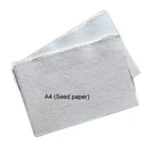 Plant Me 100% Handmade Original Seed DIY Crafting Paper With Wildflower Seed 10 Sheets