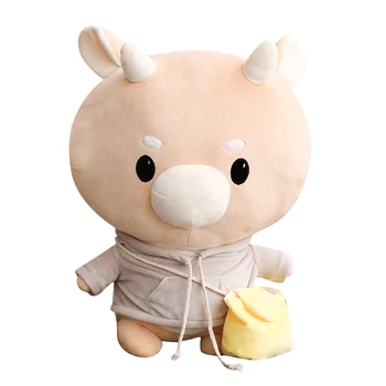 Giant TV Lovely Whats Wrong With Secretary Kim Hard Caw Pet Doll Plush Korean Drama Cow Stuffed Child Kid Toy Birthday Gift