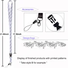 Factory Custom Logo Printed Neck Lanyard With Sample Free Polyester Lanyard