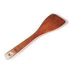 Natural Set High Quality Eco Friendly 4- Piece Kitchen Natural Wood Handle Turner Spoon Cooking Set