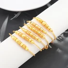 Bangles JXX JSZ-S15A Gold Plated Bead 60Mm-65Mm Adult Children's Bracelets And 18K Bangles