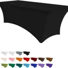 Table Table Cloth Rectangular Fitted Spandex Tablecloths Wedding Party Patio Table Covers Event Stretchable Tablecloth