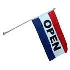 Activities Polyester Wall Flag Custom Design Welcome Open Banner And Flag For All Activities