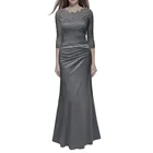 Wedding Dresses Lace Long Sleeve Long Black Dress Mother Of The Bride Dresses