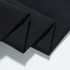 Canvas Cotton Fabric Black 100%cotton Plain Fine Canvas 220gsm Plain Cotton Canvas Fabric 32/2*16 96*48