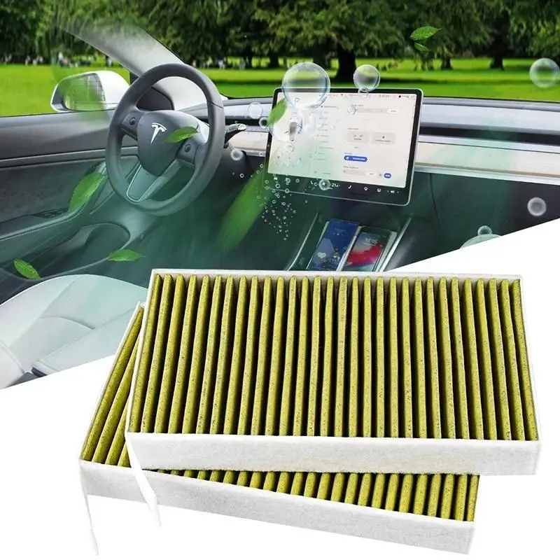 Walson Auto Parts Air Conditioning Filter Household Use Hepa Cabin Air Filter Replacement for Tesla Model 3/y supplier