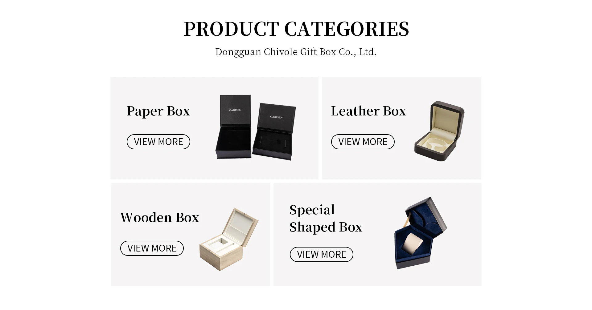 dongguan chivole gift box co., ltd. - storage box