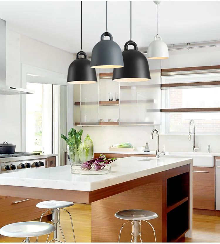 Artdecolite Nordic Jingle Bell Pendant Hanging Lighting Fixture For Hotel Room