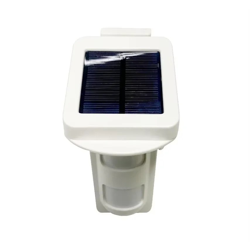 Dual-PIR Motion Detector for Outdoor Use Waterproof Pet-Friendly ABS Material Wireless Solar PIR Infrared Sensor with IP Network
