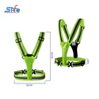 Vest High Quality Vest Top Design Hi-Vis High Quality Flashing LED Running Vest