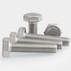 Bolt Bolt Bolt Bolt Fastener Manufacturer Stainless Steel Hex Bolt A4-80 Din933 Bolt And Nut Set