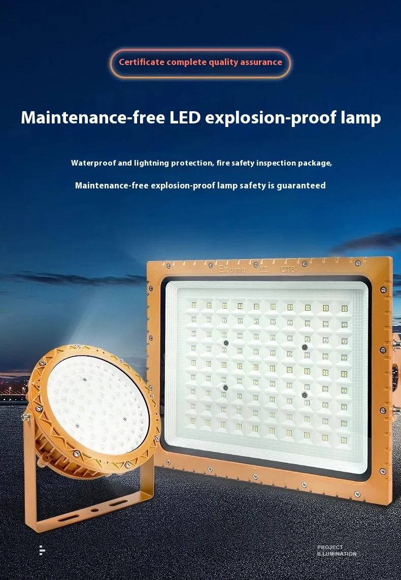 Explosion Proof Floodlight Hazardous Locations Luminaires Warehouse ...