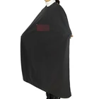 Hair Cape Hair Cutting Barber Cape Pu Leather Hairdresser Cape Waterproof