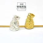 Metal Wholesale Traditional Ancient Dragon Design Pure Copper Metal Crafts Pendant Accessories Small Bell