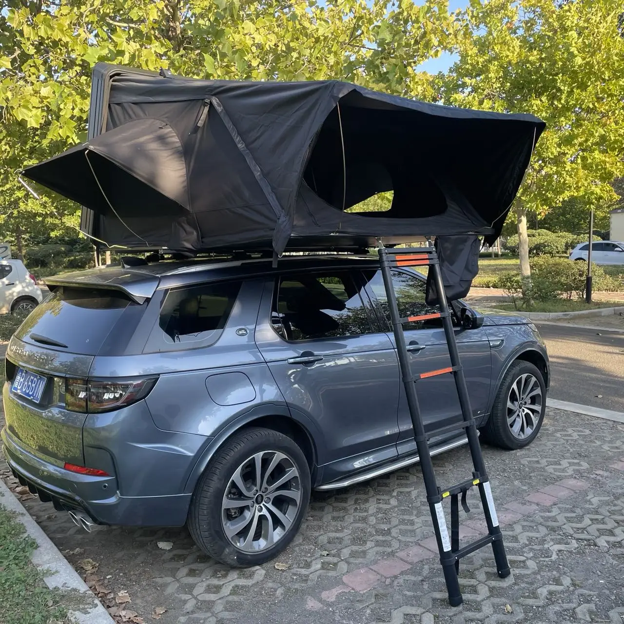 4 Season Large Hardshell Rooftop Tent with Annex for Outdoor Camping Available in 210*160*110 CM and 210*190*110 CM