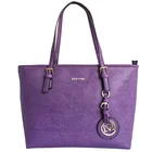 Brand Brand New Design Pu Black Fashion Pu Soft Surface Big Shopping Bag Shoulder Bag