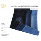 Cotton Denim Hot Sale Cotton Polyester Spandex Slub Denim Fabric For Jeans
