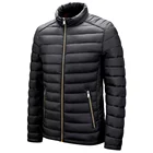 Jacket Custom Logo Mens Padded Coats Bubble Puffer Jacket Warm Winter Men Jacket For Men With Fur