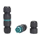Strip Connector Quick Splice Led Light Strip Outdoor 5 Pin Ip68 Waterproof Without Screw Connector