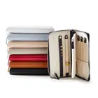 Leather Box Zipper Travel Leather Jewelry Zip Lock Bag Designer Jewelry Box Zipper Storage Travel
