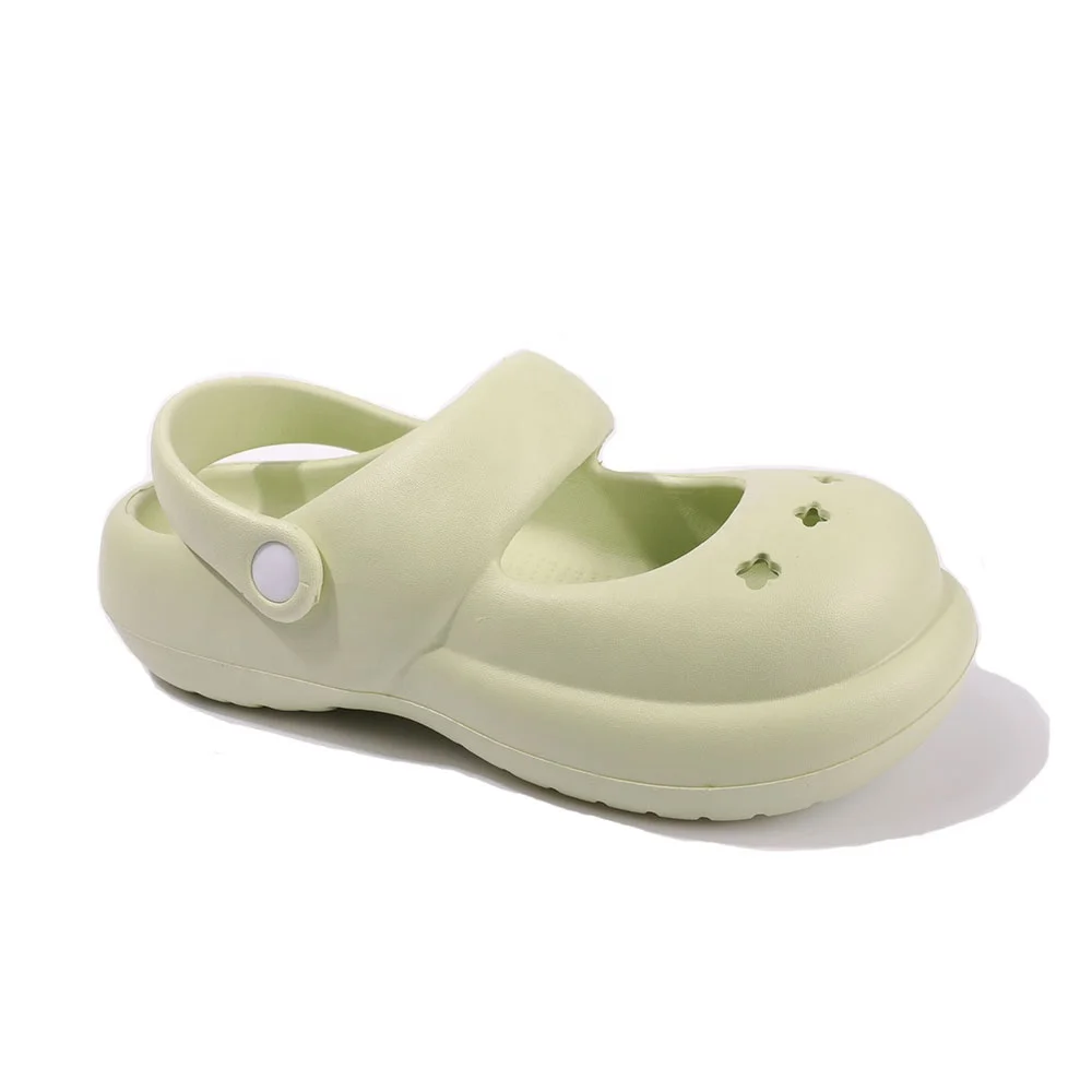 HEVA 2023 New Trending Women Shoes Comfort Thick Sole Slides Slippers Soft Arch Fitness Light EVA Platform Sandal sandales femme