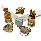 Pin Pins Manufacturer Hot Sales Custom Metal Hard Enamel Lapel Pin Badge Food And Drink Pin Badge Cute Food Enamal Pins