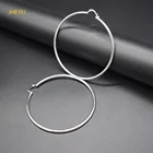 Silver Earrings Silver Earrings JHE151 Wholesale Fashion Silver Copper Earrings Women's African Earrings