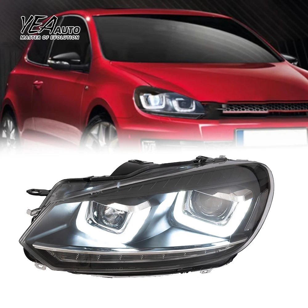 product headlight head light led headlights head lamp for volkswagen for vw golf 6 golf6 mk6 head lights 2010 2014-4