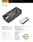 Door Spring Hinge Factcory Directly Sale Italy Type 7300 Glass Door Floor Spring Hinge Made In China