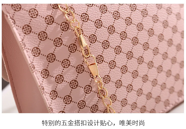 In Stock Cell Phone Bag Ladies Handbag Luxury Winter Lamb Wool Pu Small Square Bag Mini Custom Shoulder Chain Messenger Bag