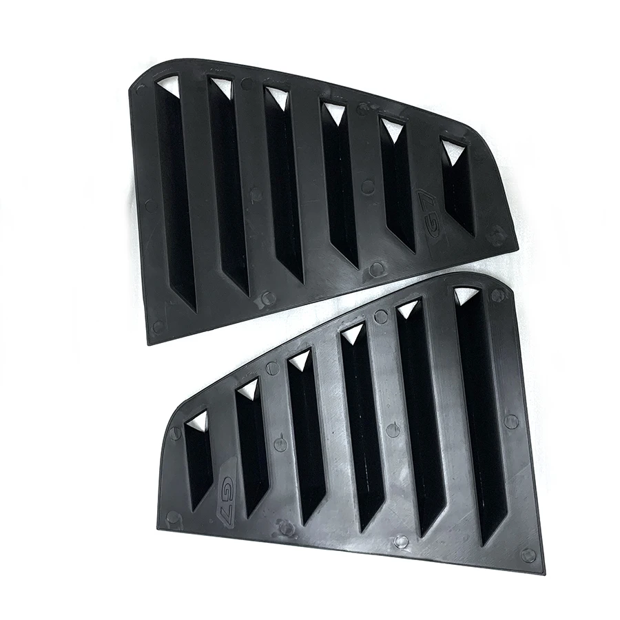 product high quality window louver shutter for volkswagenn golf 7 louvers rear side vent cover trim modified body kits-9