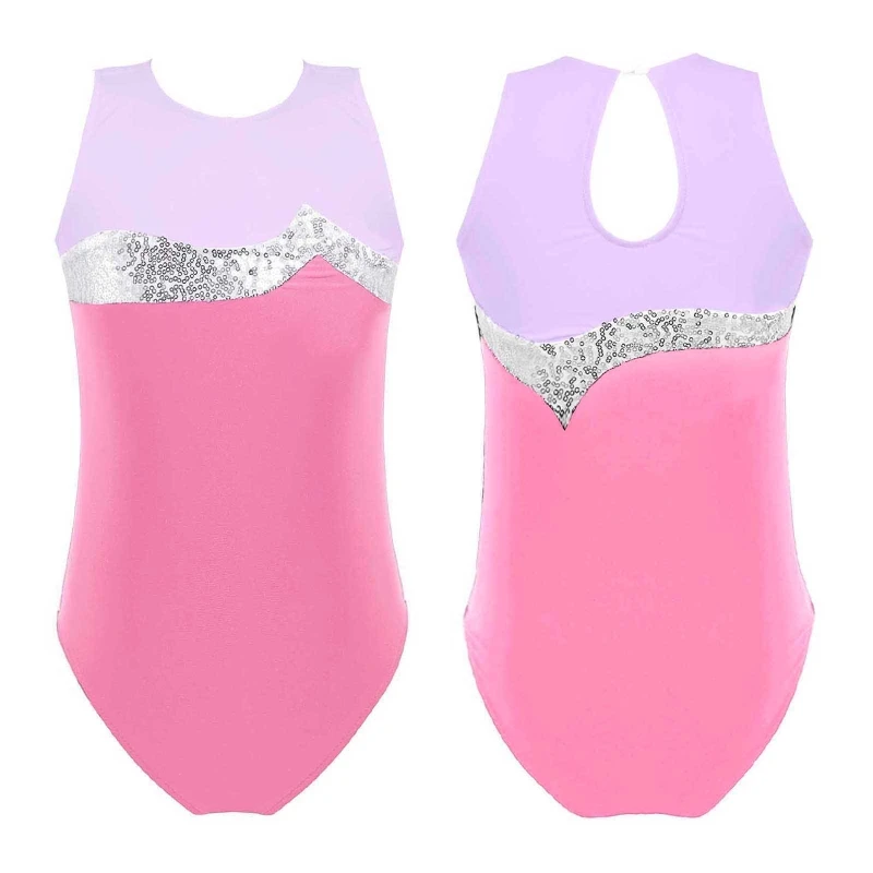 Shiny Sequins Ballet Dance Gymnastics Competition Leotard Tights H4f4c0265f5a3450f97d1bb529e1d2765B