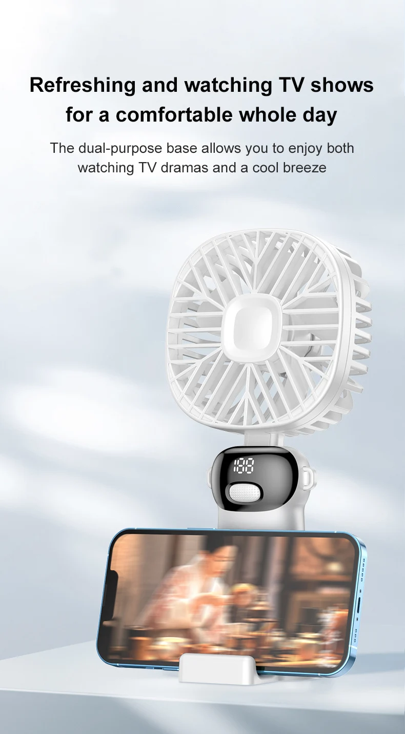 Usb Desk Fan, 5, Battery - detail 14