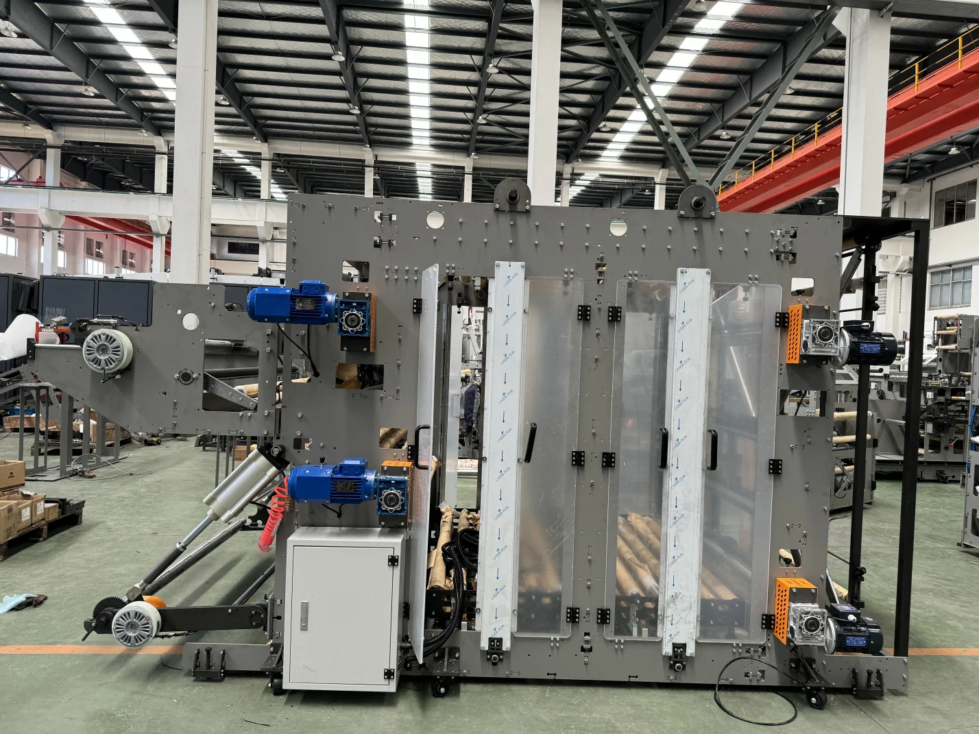 Automatic Flat Bottom 8 Sides Sealing Pouch Bag Making Machine WSD-800F  Automatic Flat Bottom 8 Sides Sealing Pouch Bag Making Machine WSD-800F