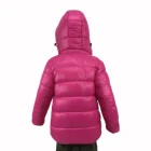 Kids Coat Winter Wears Kids Boys And Girls Fashion Simple Winter Hooded Cotton-padded Jacket Pink Red Blue Kids Wears