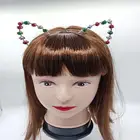 Bells Hair Cute Girl Festival Christmas Style Tie Bells Iron Headband Hair Accessories