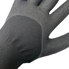 Color Gloves High Class Quality Polyester Custom Color Nitrile Work Gloves