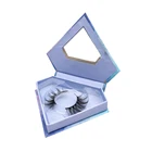 Pairs Box Eyelash Boxes Customized Logo Private Label 3 Pairs Eyelashes Box Packing Eyelash Packaging Box