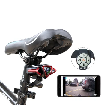 Hot Selling Full Hd 1080p Action Bicycle Helmet Camera Sports Camera Bicycle Camera Supports TF Card led Bicycle Tail light