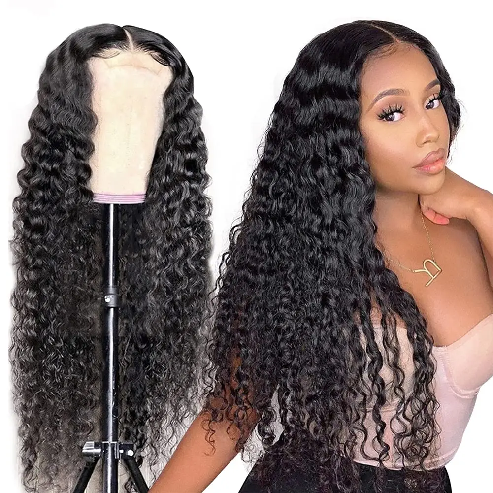 Afro Kinky Curly 13x4 Lace Front Wig,Natural Hairline With Baby Hair 150  Density Mongolian Human Hair Wigs For Black Women - Buy Wholesale Raw  Indian Virgin Hair Hd Lace Frontal Wig,Women Curly