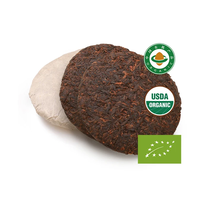 EU Organic Certified China Puer Tea Fermented Pu'er Organic