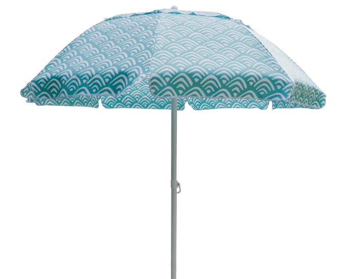 Customized Patio Restaurant Summer Waterproof Chinese Luxury Sun Beach Big Size Umbrella With Base
