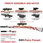 2021 Latest Skin Fairy Forest 98K Metal Gun Model Keychain For Gift From Manufacture