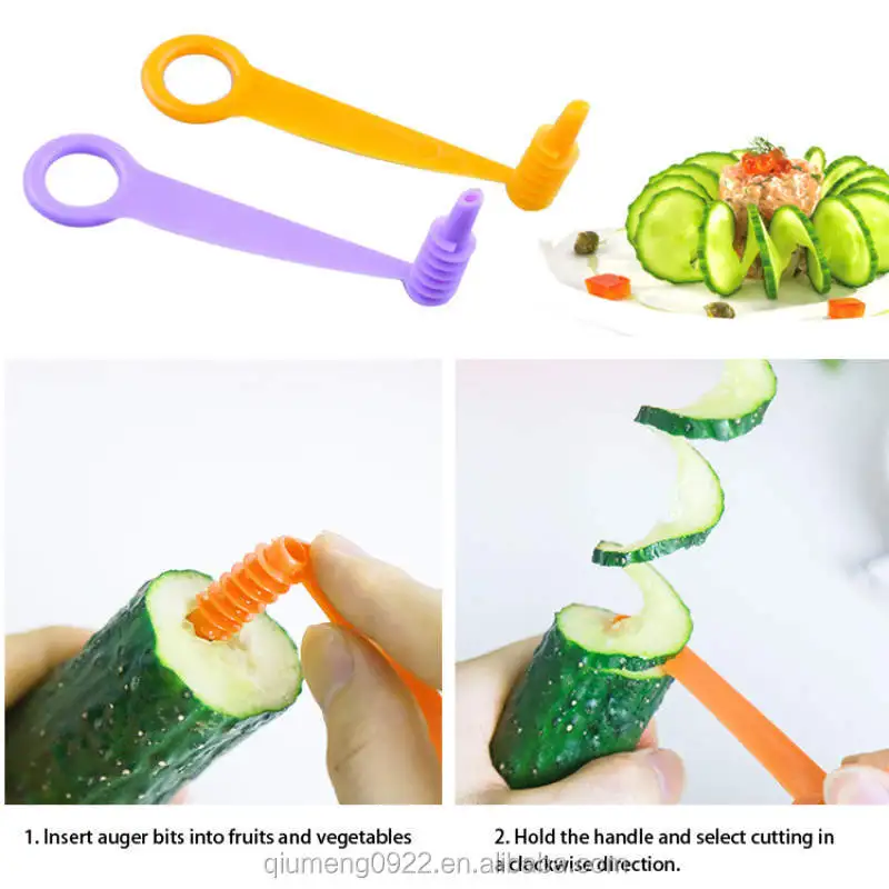 1pc Multi-functional Kitchen Vegetable Cutter Creative Spiral