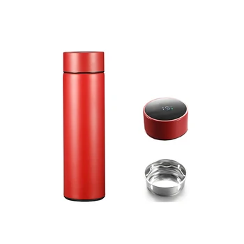 500ml hot selling thermos water bottle with temperature display