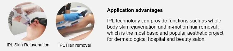 Multifunction IPL Skin Rejuvenation Machine Permanent Hair Remove Machine factory