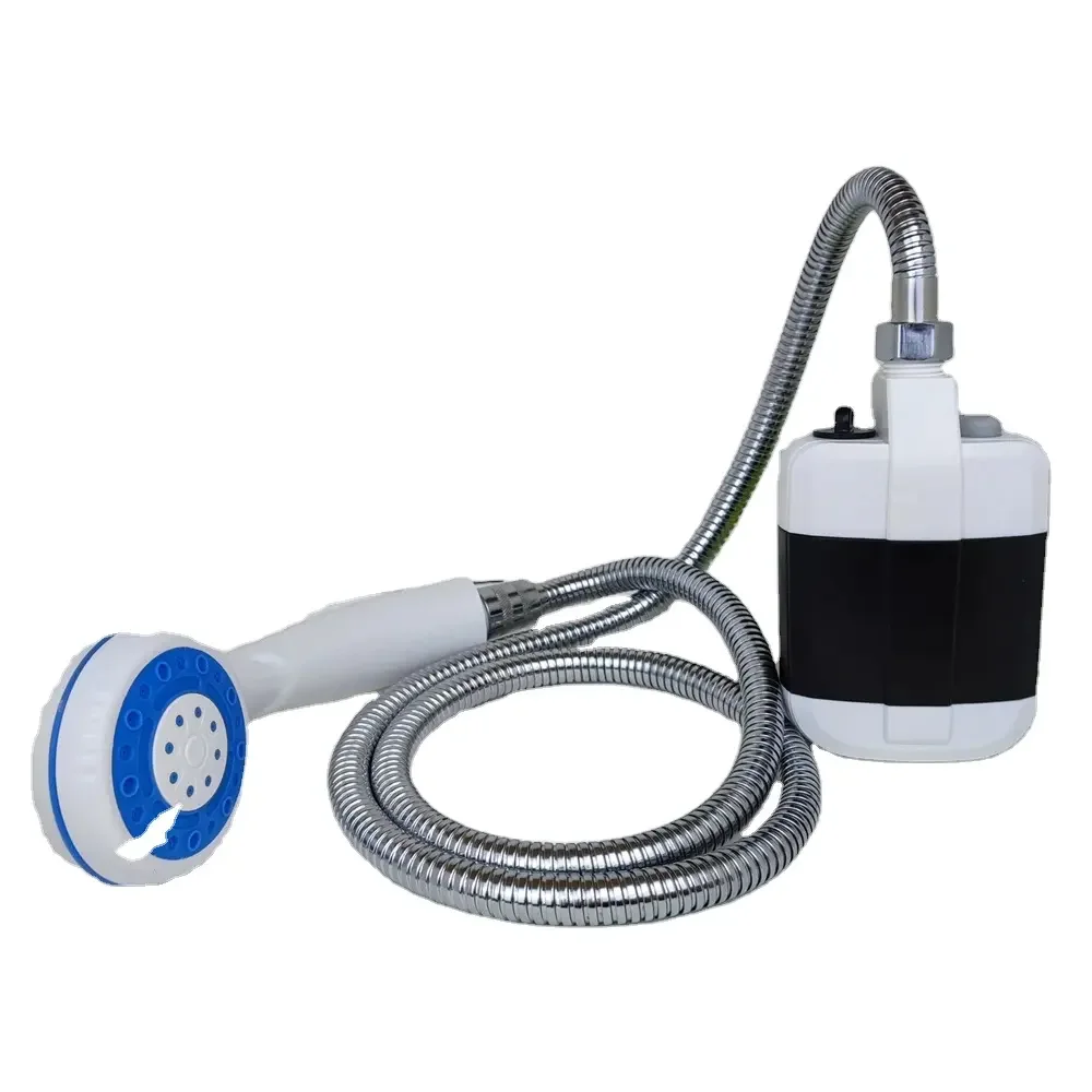 USB Rechargeable Outdoor Camping Shower Outdoor Rechargeable Electric Shower Pump for Camping Car Washing Gardening Pet Cleaning