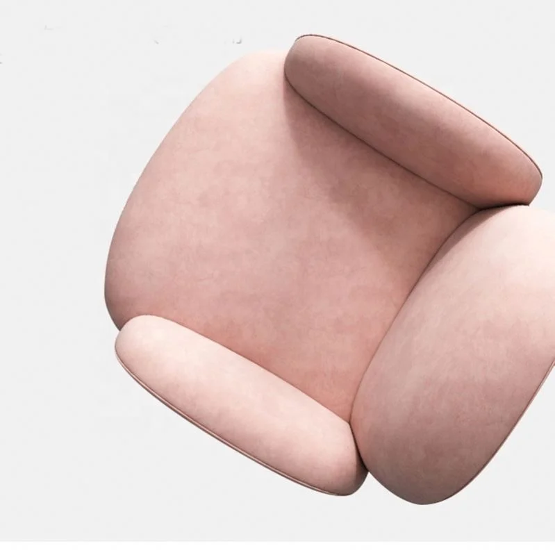 NOVA 21DGSR002 Armchair Living Room Children Pink Cute Egg Chair With Arm
